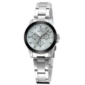 Wholesale Competitive Price SKONE 7262 for Ladies wristwatches with Stainless Steel Chain